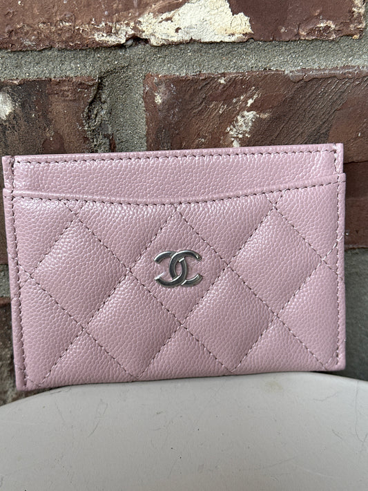 Chanel Classic Card Holder Caviar 67676