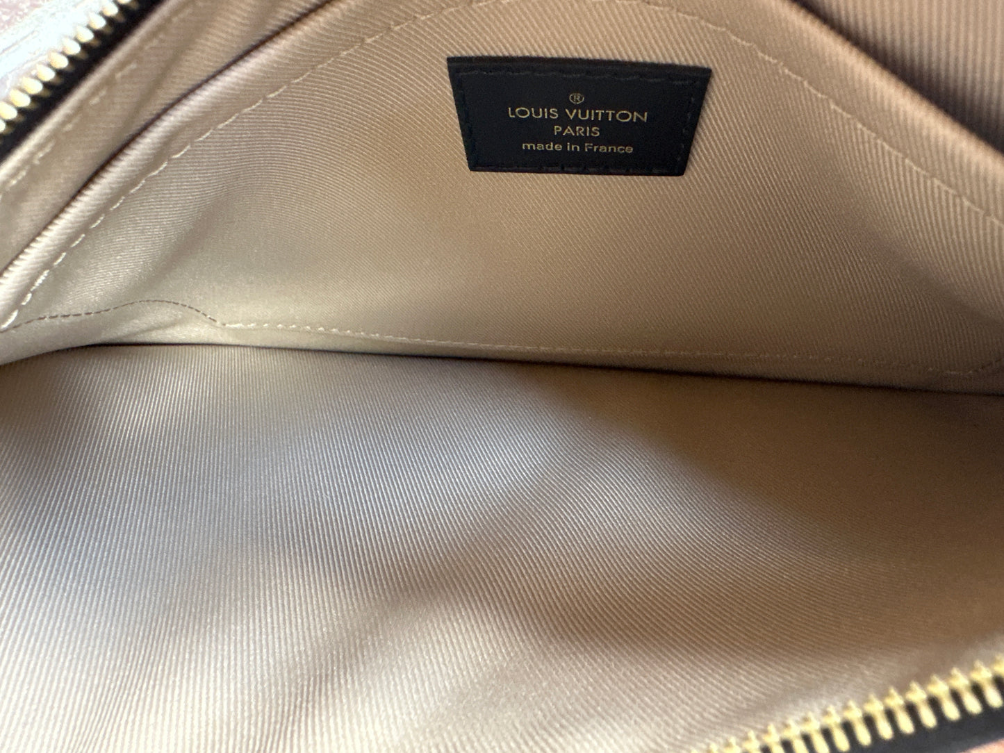 Louis Vuitton Neverfull NM Tote Giant Embroidered Cotton MM 412323