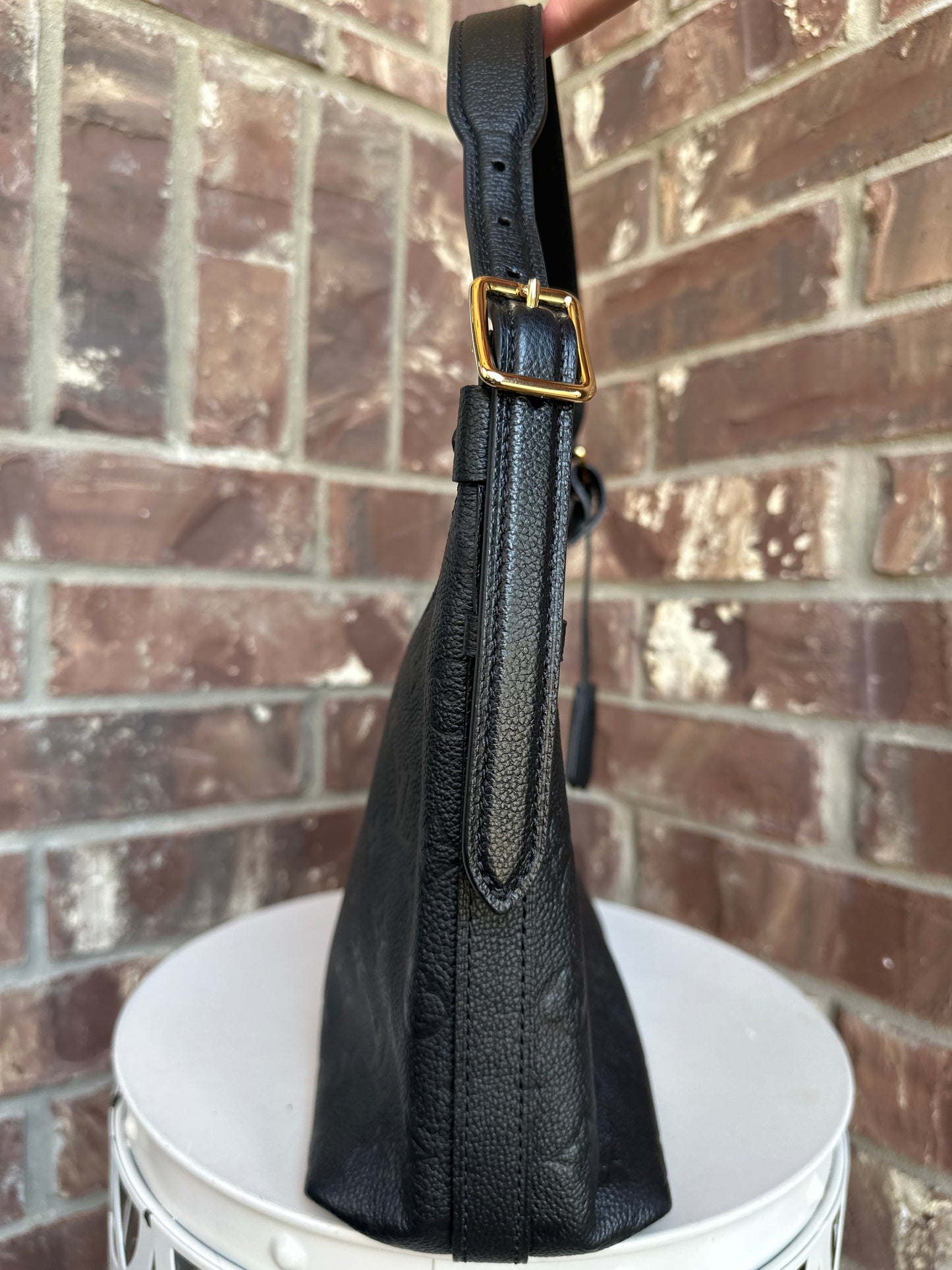 Louis Vuitton Sac Sport NM Handbag Empreinte Leather 41123