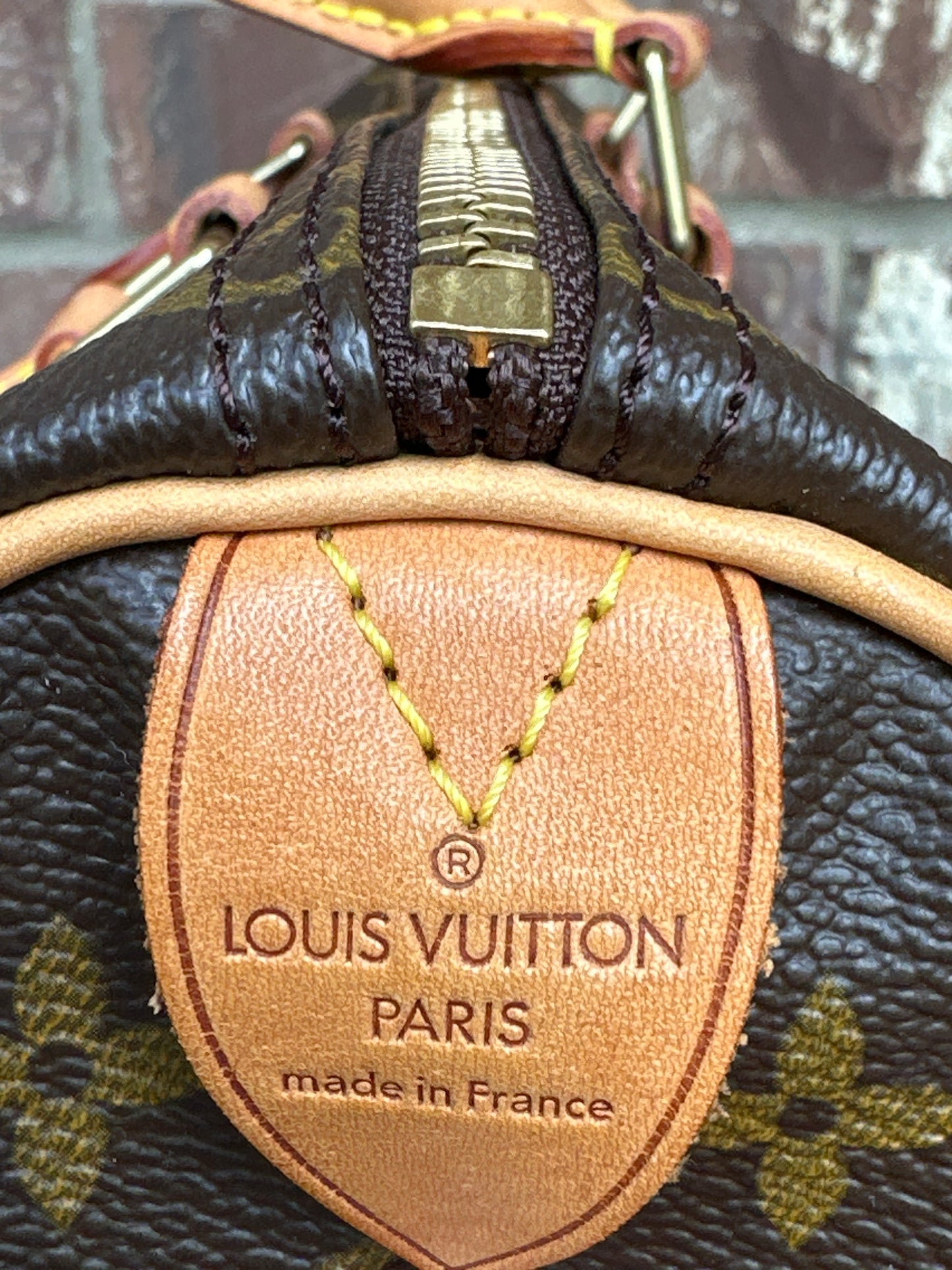 Louis Vuitton Speedy Handbag Monogram Canvas 35 89954