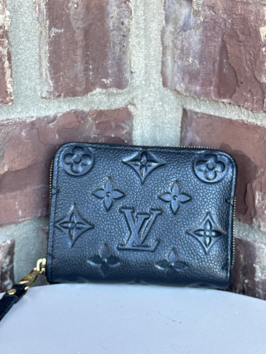 Louis Vuitton Zippy Coin Purse Monogram Empreinte Leather (45676)