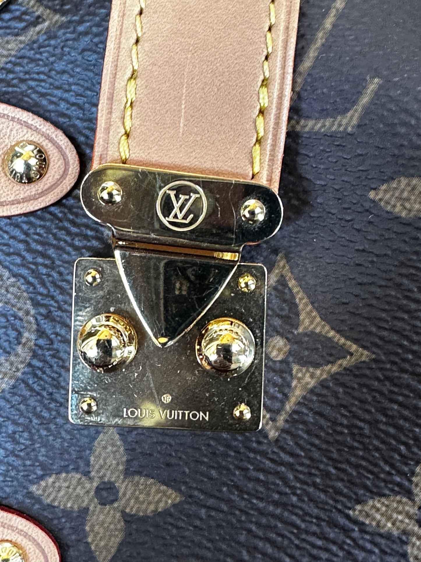 Louis Vuitton Side Trunk Monogram Canvas PM 49283