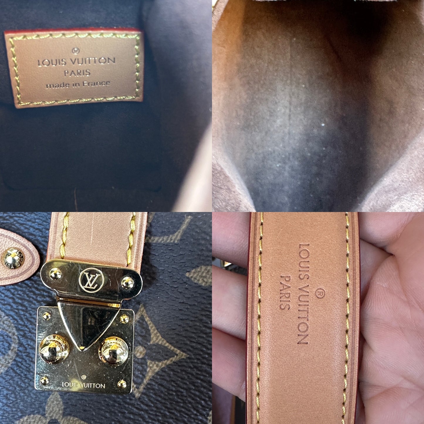 Louis Vuitton Side Trunk Monogram Canvas PM 49283