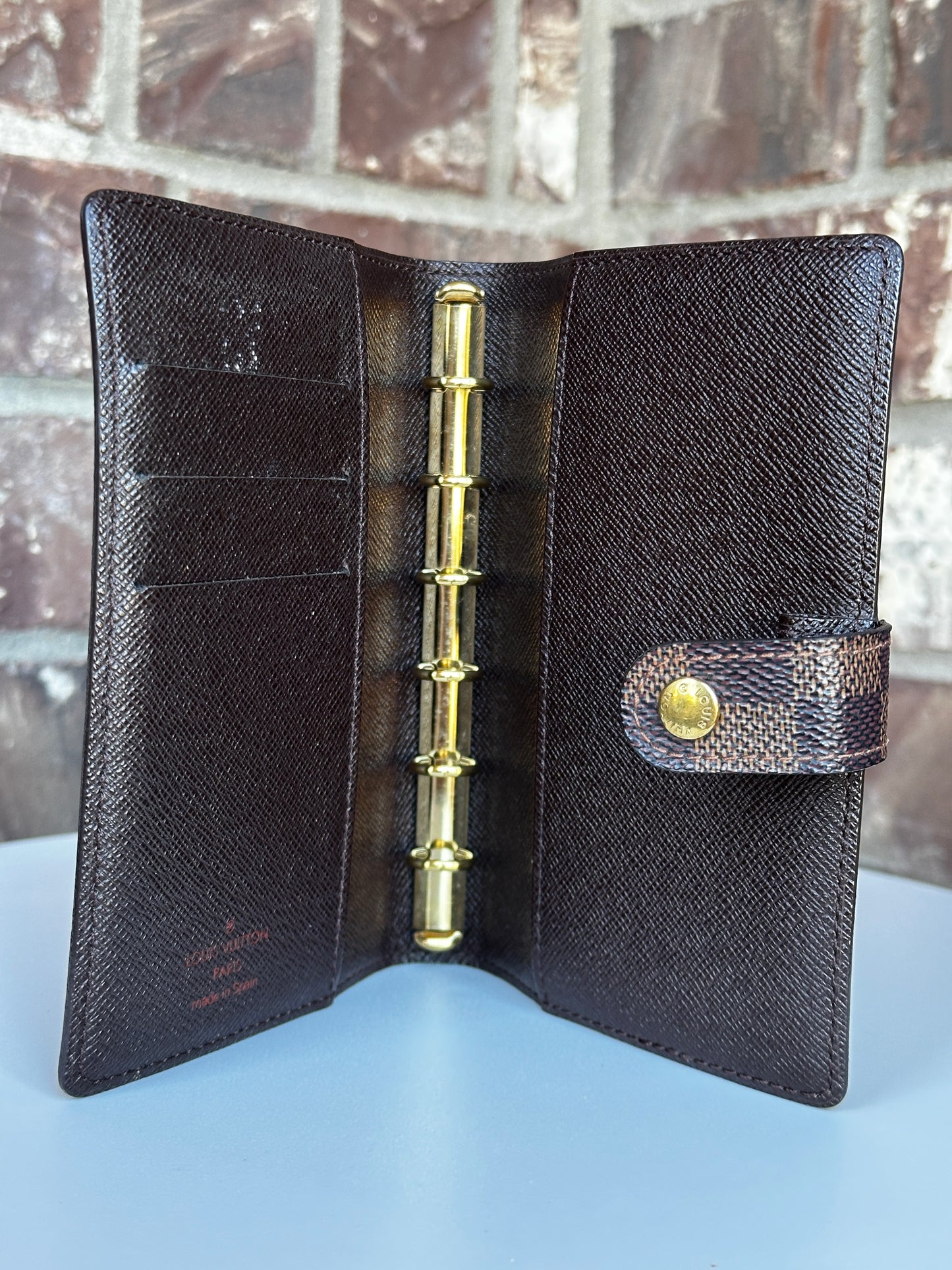 Louis Vuitton Agenda Damier Ebene PM 68495