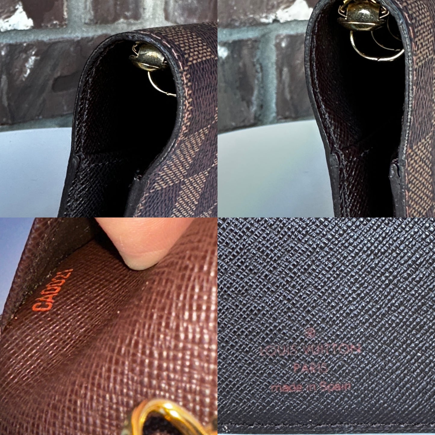 Louis Vuitton Agenda Damier Ebene PM 68495