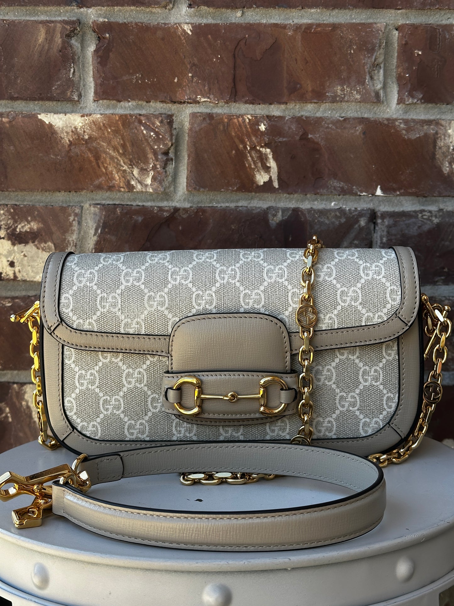 Gucci Horsebit 1955 East West Shoulder Bag 62719