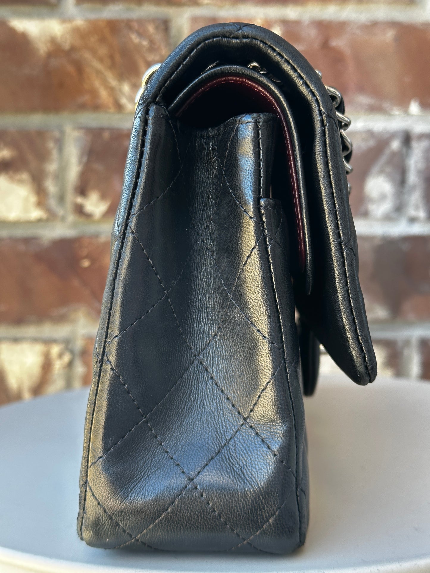 Chanel Classic Double Flap Bag Quilted Lambskin Medium 54221