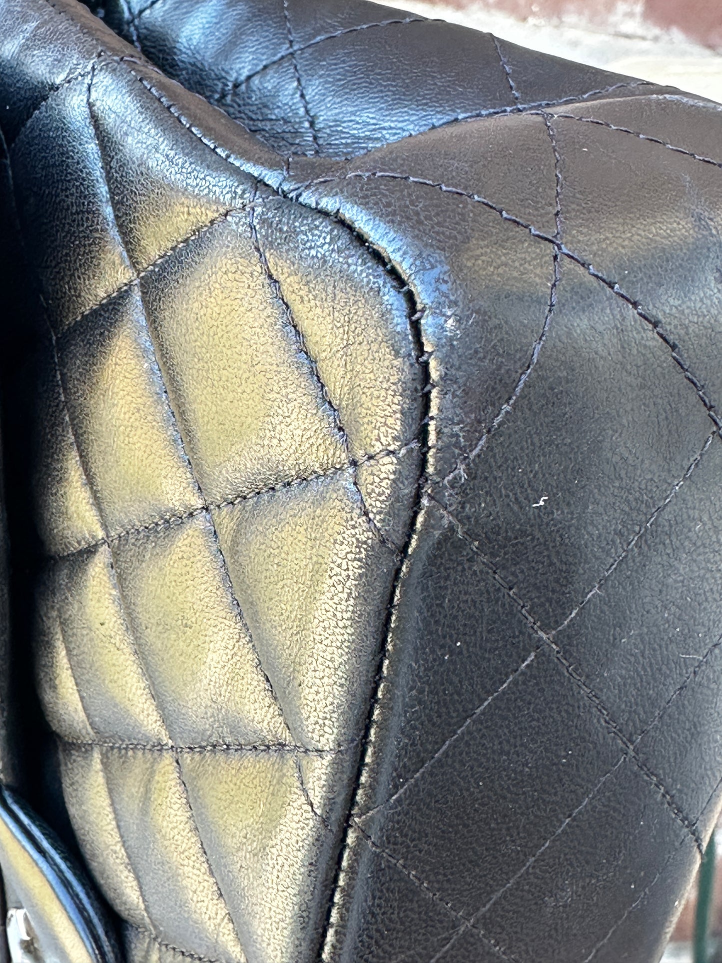 Chanel Classic Double Flap Bag Quilted Lambskin Medium 54221