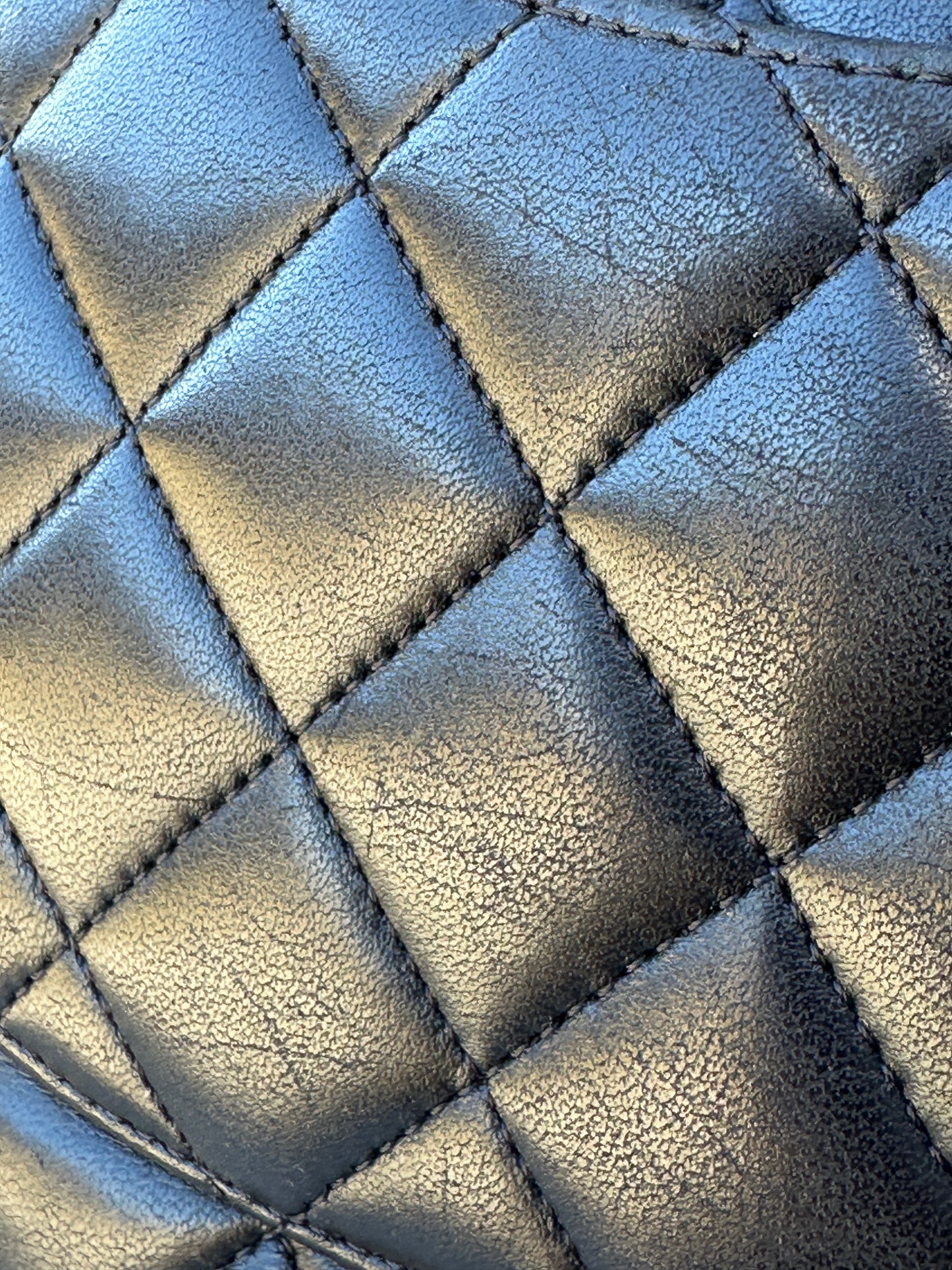 Chanel Classic Double Flap Bag Quilted Lambskin Medium 54221