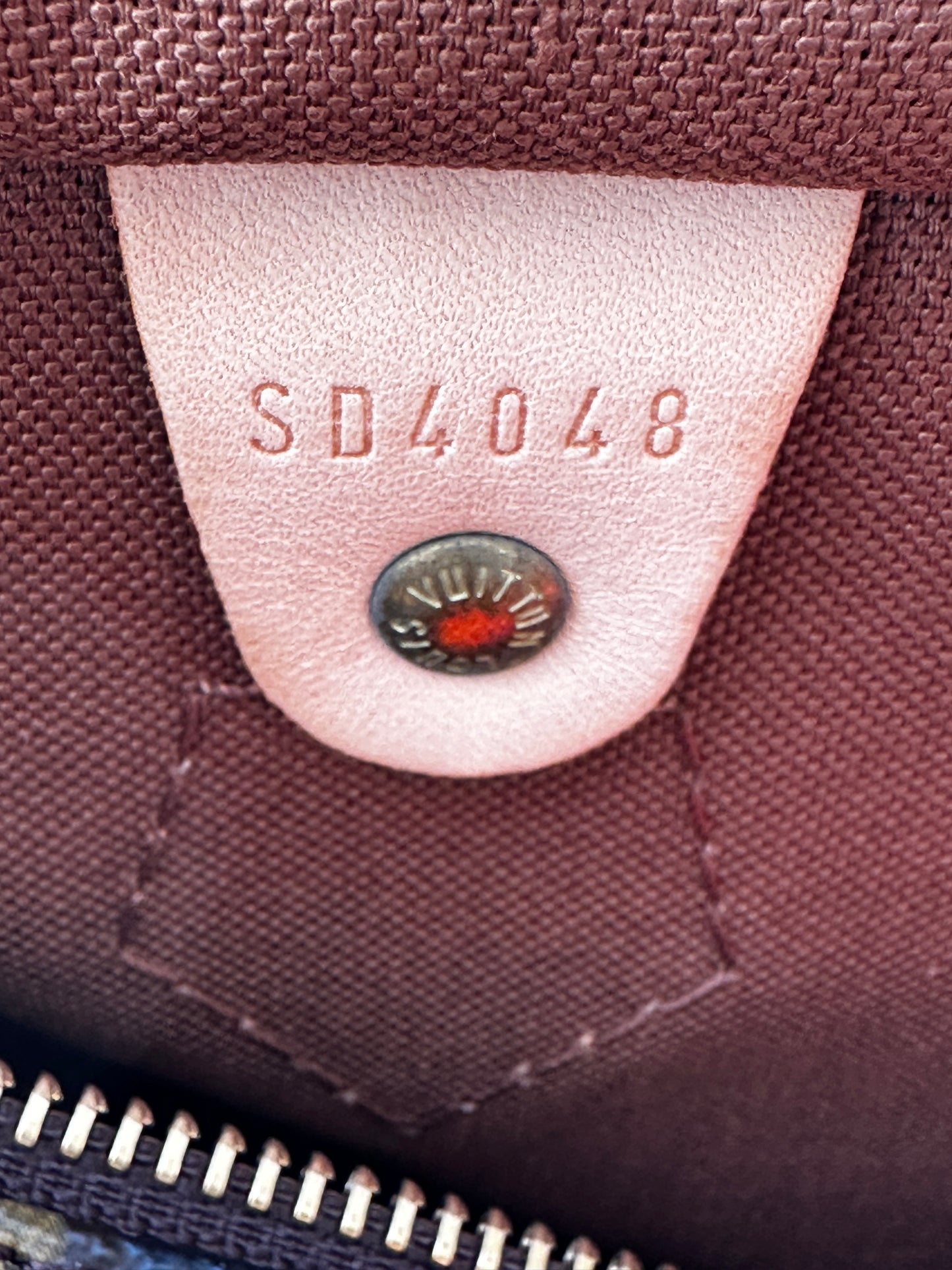 Louis Vuitton Limited Edition Monogram Speedy Roses 30 51189