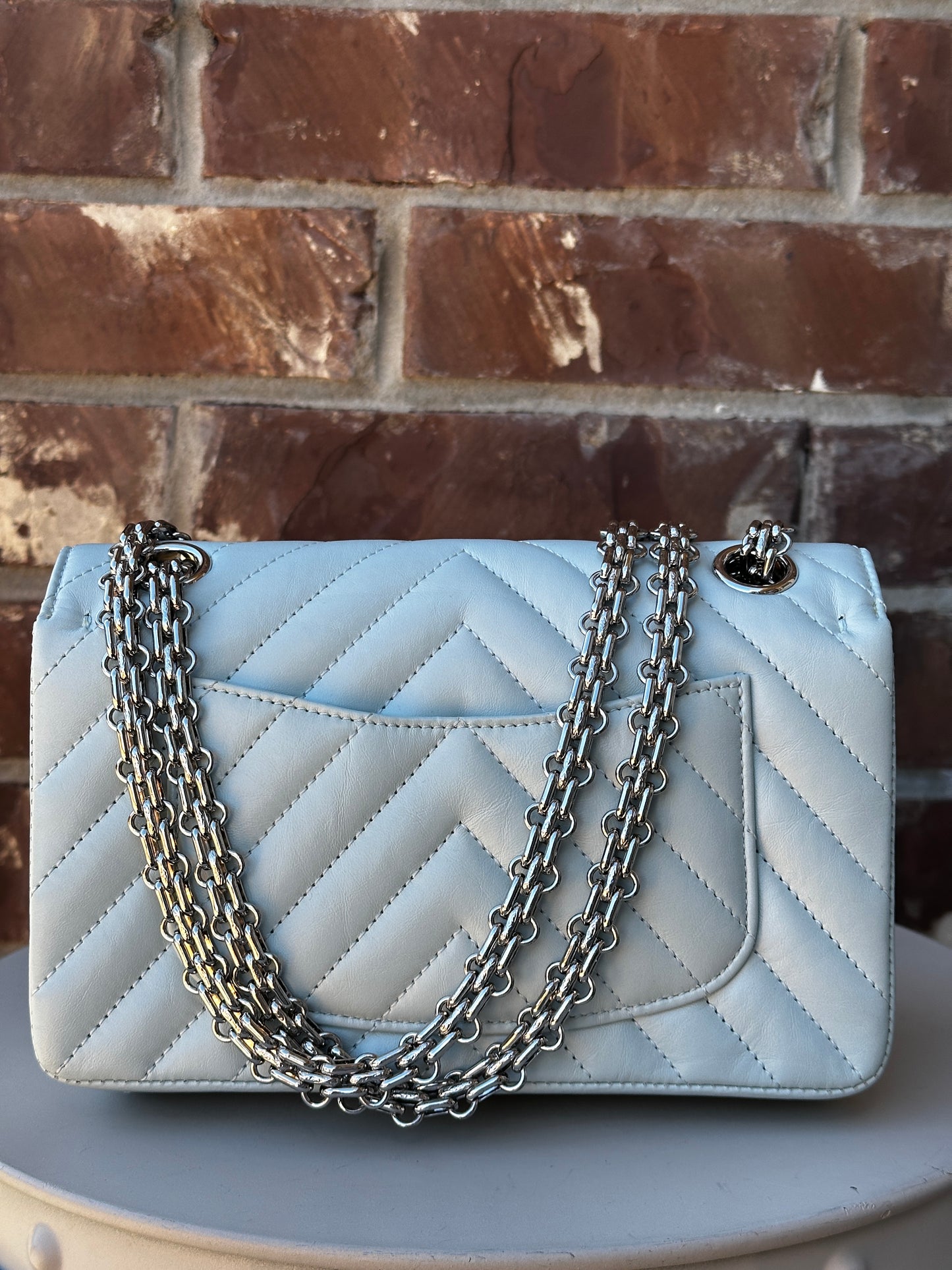 Chanel Reissue 2.55 Chevron Aged Calfskin Mini 11145
