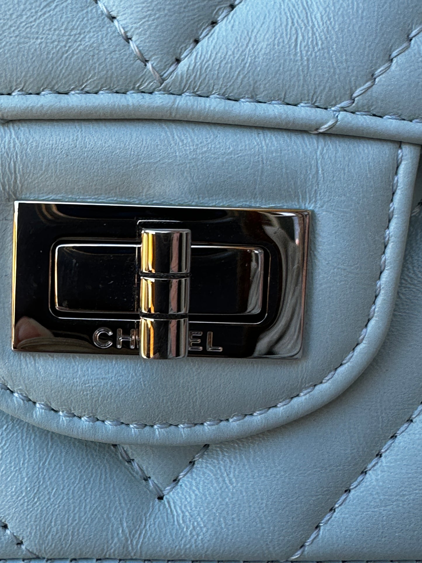 Chanel Reissue 2.55 Chevron Aged Calfskin Mini 11145