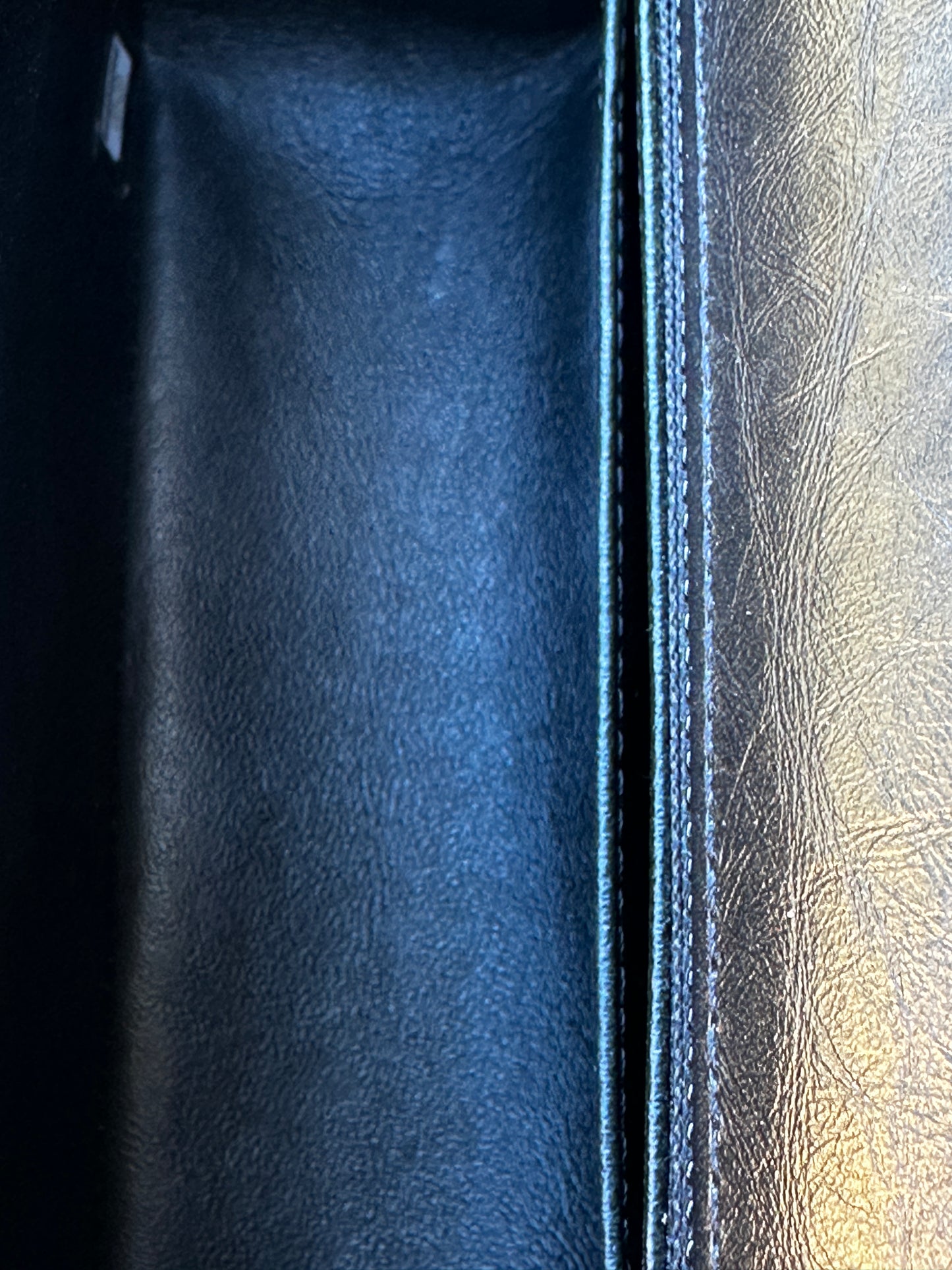 Chanel Reissue 2.55 So Black Chevron Aged Calfskin Mini 41134