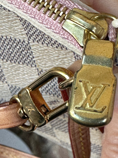 Louis Vuitton Neverfull Pochette Damier Large