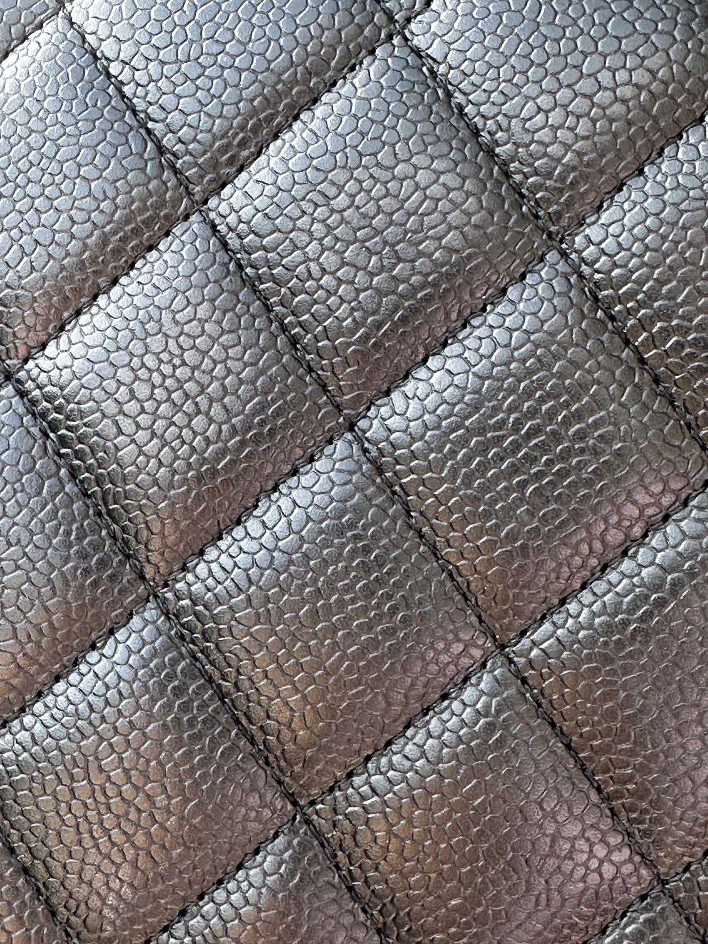 Chanel Classic Single Flap Quilted Caviar Jumbo Bag 51132