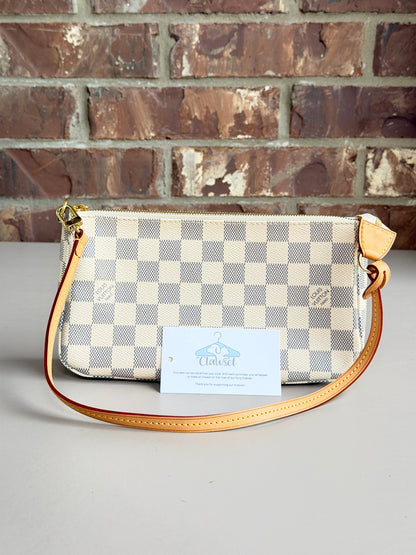 Louis Vuitton Pochette Accessories Damier Azur 43918