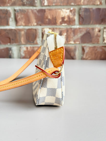 Louis Vuitton Pochette Accessories Damier Azur 43918