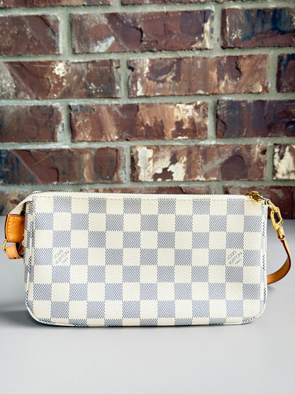 Louis Vuitton Pochette Accessories Damier Azur 43918