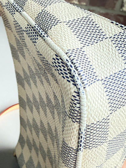 Louis Vuitton Pochette Accessories Damier Azur 43918