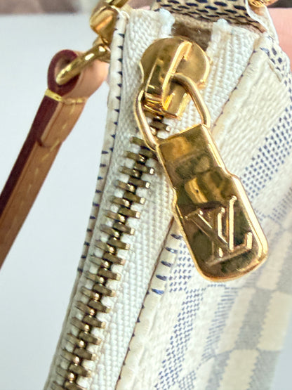 Louis Vuitton Pochette Accessories Damier Azur 43918