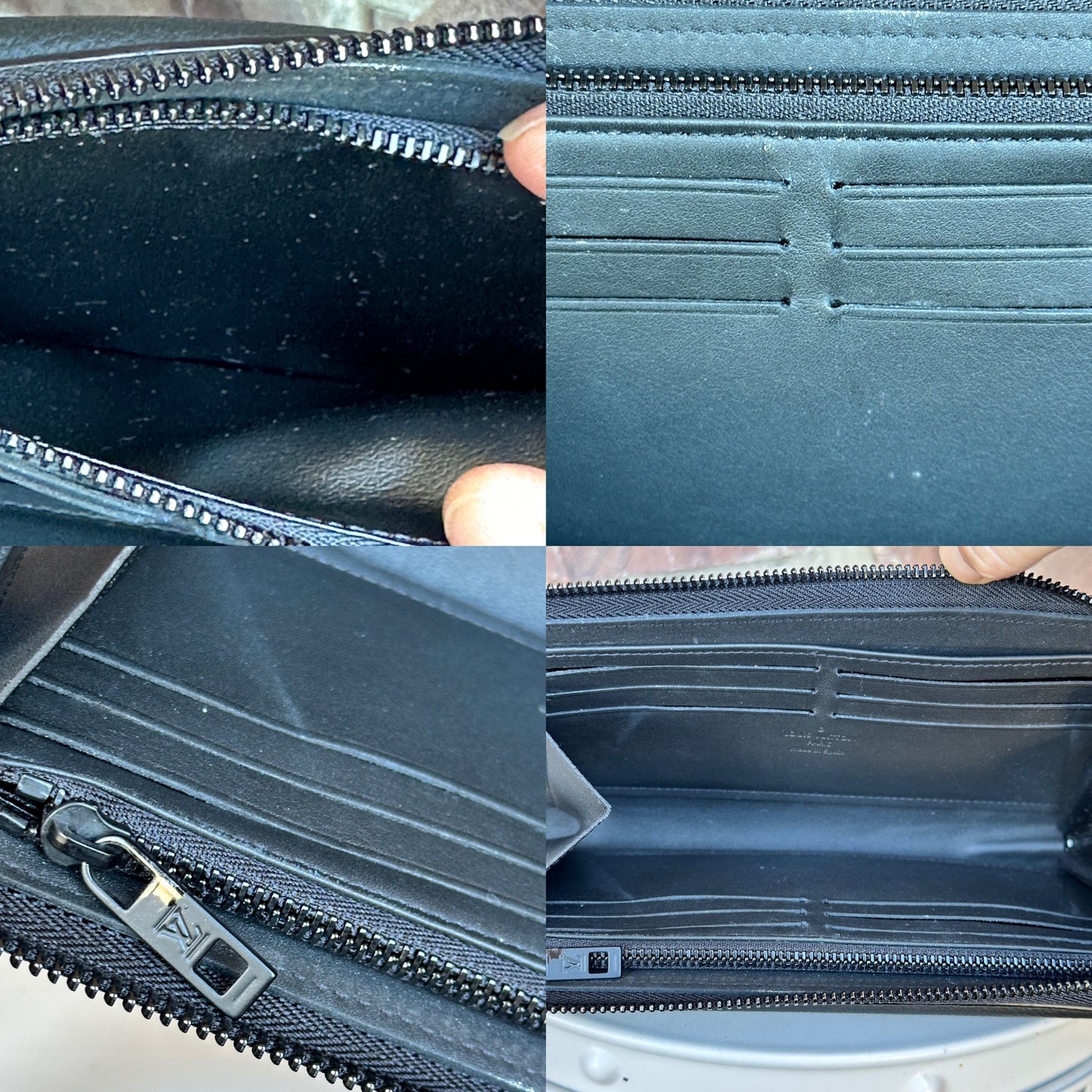 Louis Vuitton Aerogram New Long Wallet Leather
