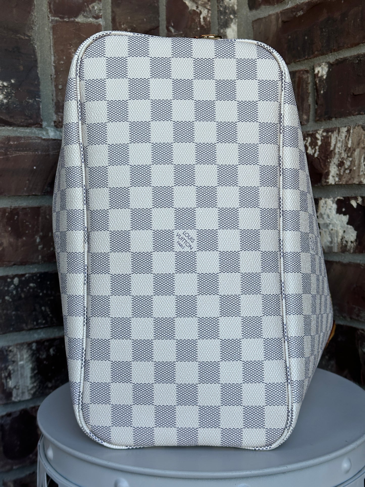 Louis Vuitton Neverfull NM Tote Damier Azur MM 60998