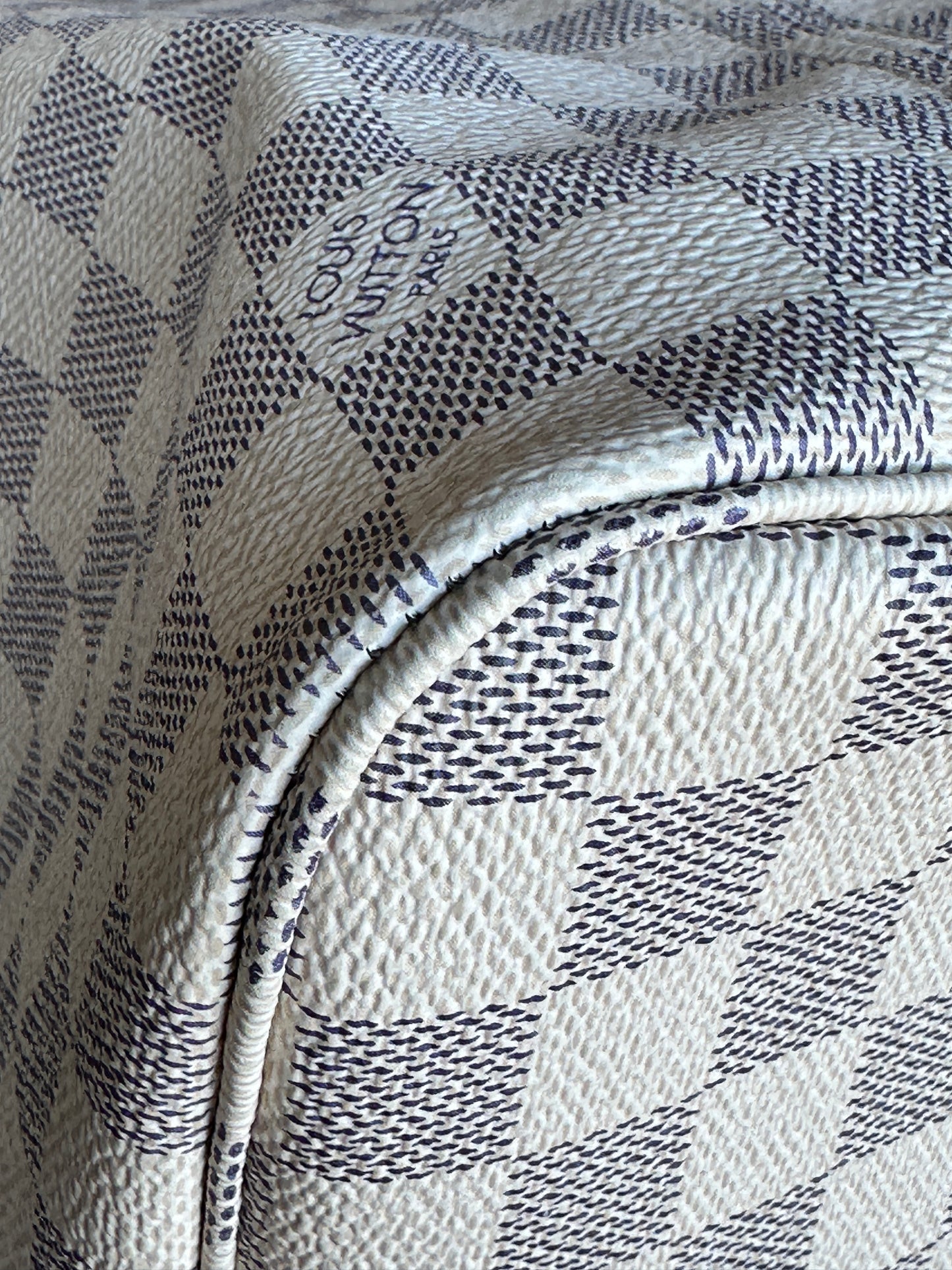 Louis Vuitton Neverfull NM Tote Damier Azur MM 60998