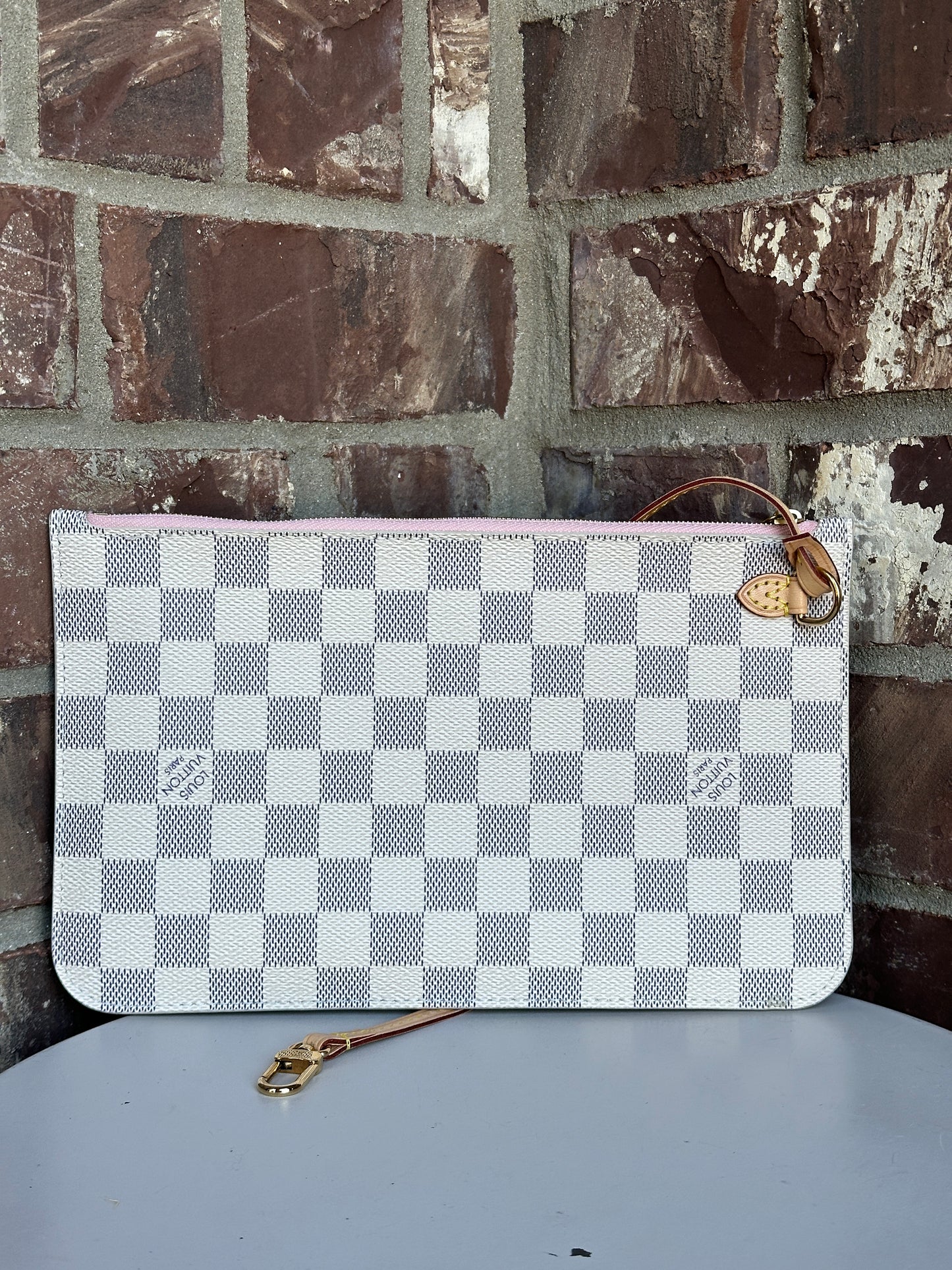 Louis Vuitton Neverfull NM Tote Damier Azur MM 60998