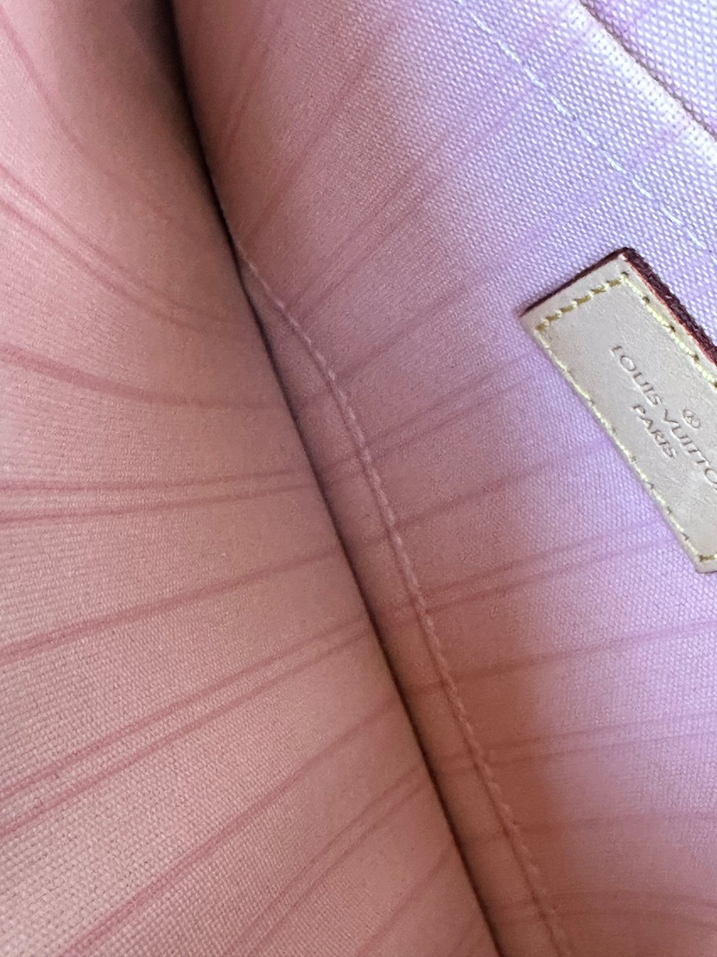 Louis Vuitton Neverfull NM Tote Damier Azur MM 60998