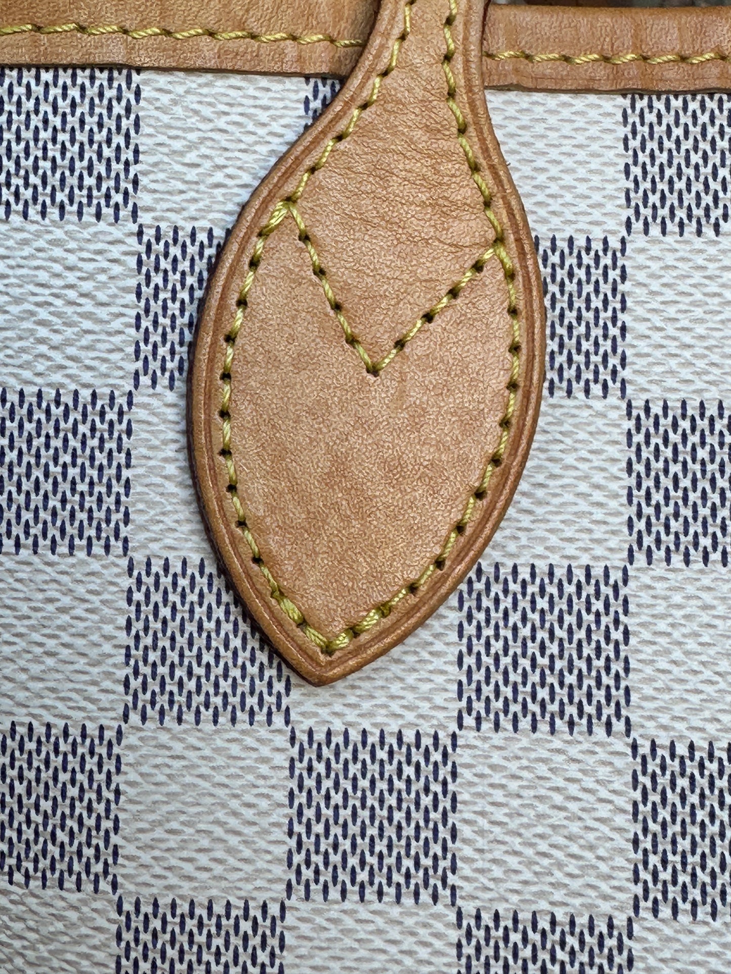 Louis Vuitton Neverfull NM Tote Damier Azur MM 60998