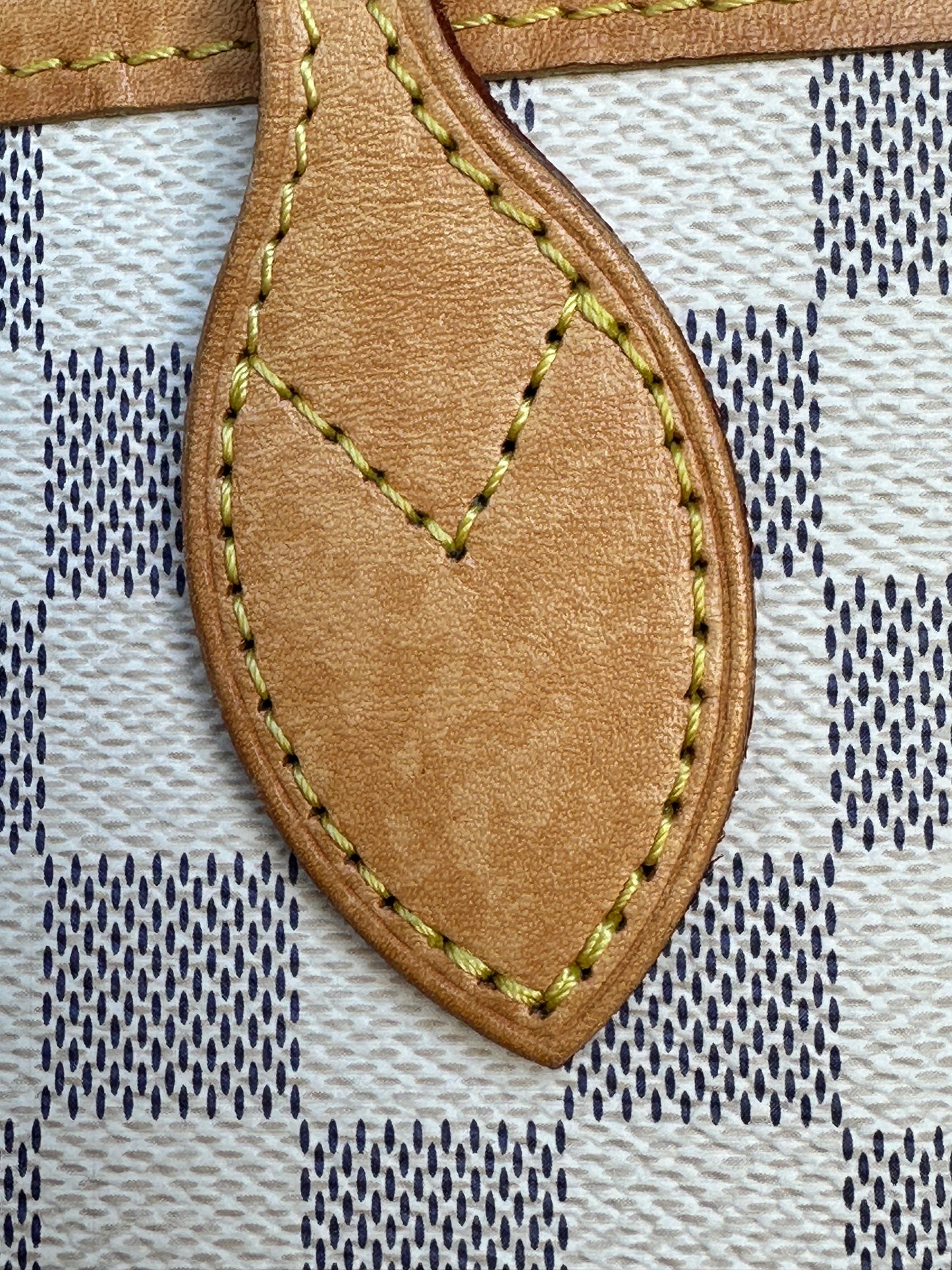 Louis Vuitton Neverfull NM Tote Damier Azur MM 60998