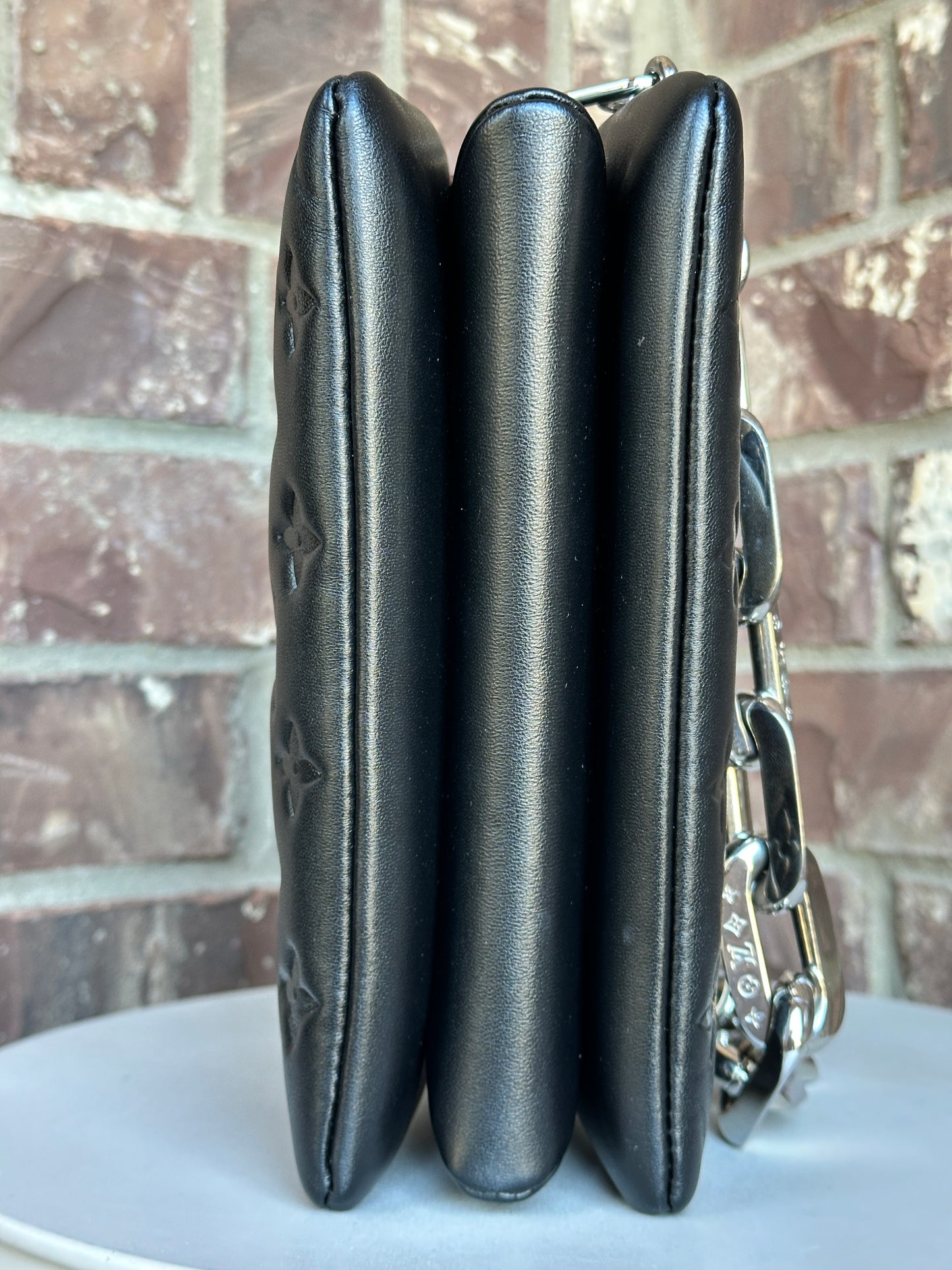 Louis Vuitton Coussin Bag Monogram Embossed Lambskin BB 43568