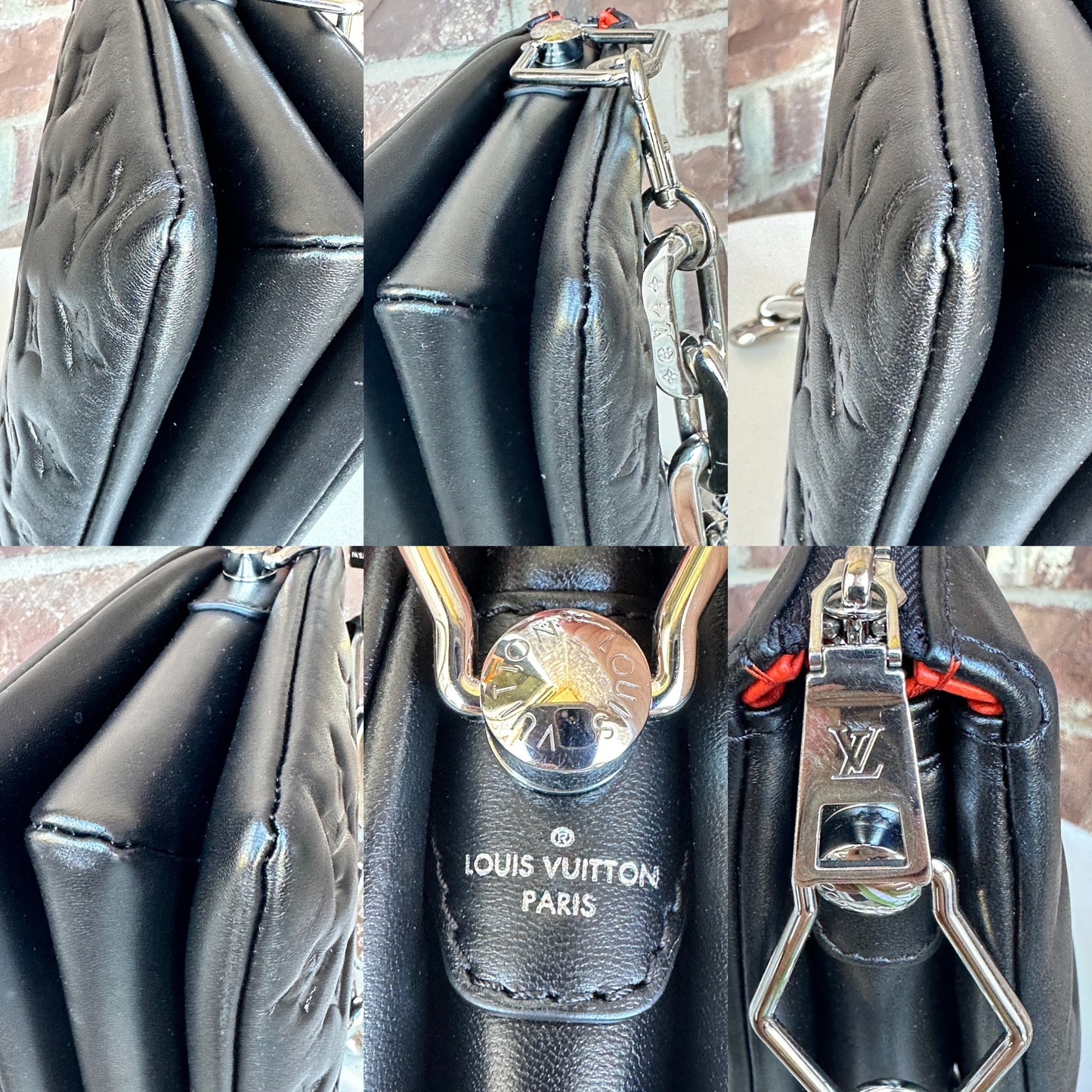 Louis Vuitton Coussin Bag Monogram Embossed Lambskin BB 43568