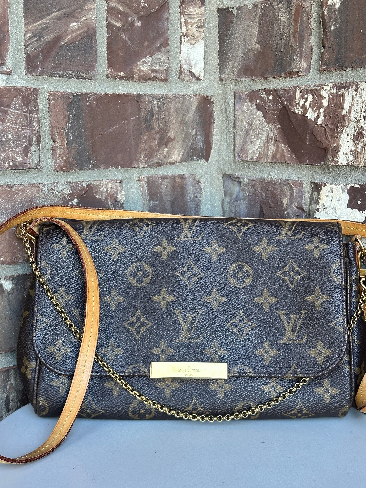 Louis Vuitton Favorite Handbag Monogram Canvas MM 21134