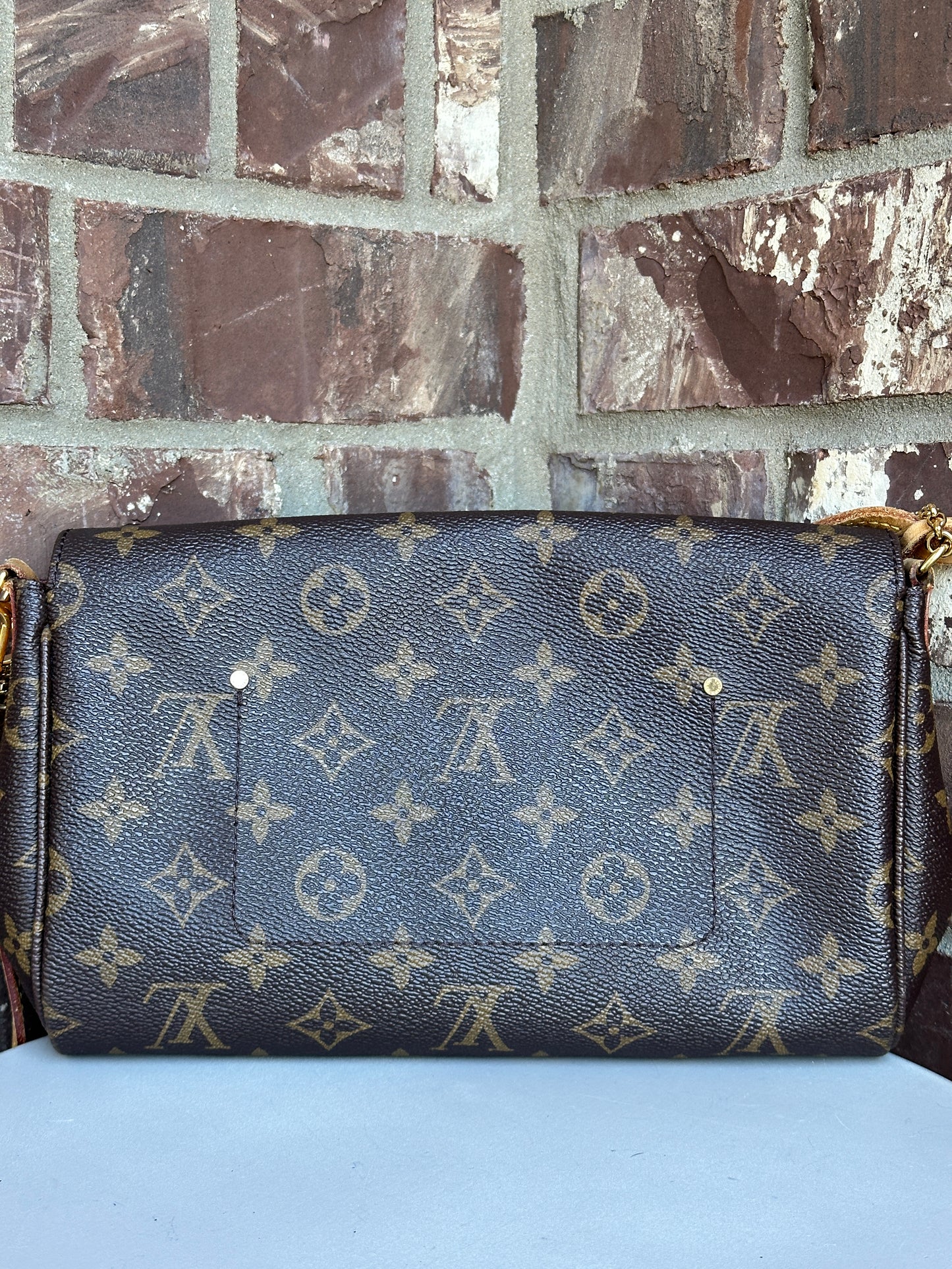 Louis Vuitton Favorite Handbag Monogram Canvas MM 21134