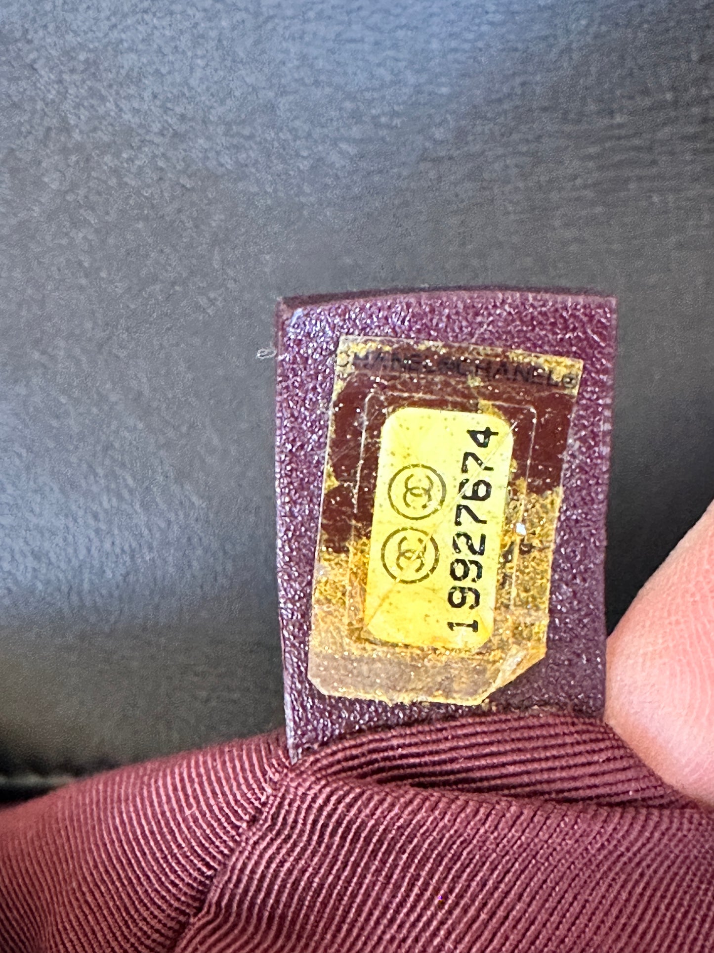 Chanel Boy Flap Bag Chevron Lambskin Old Medium 67004