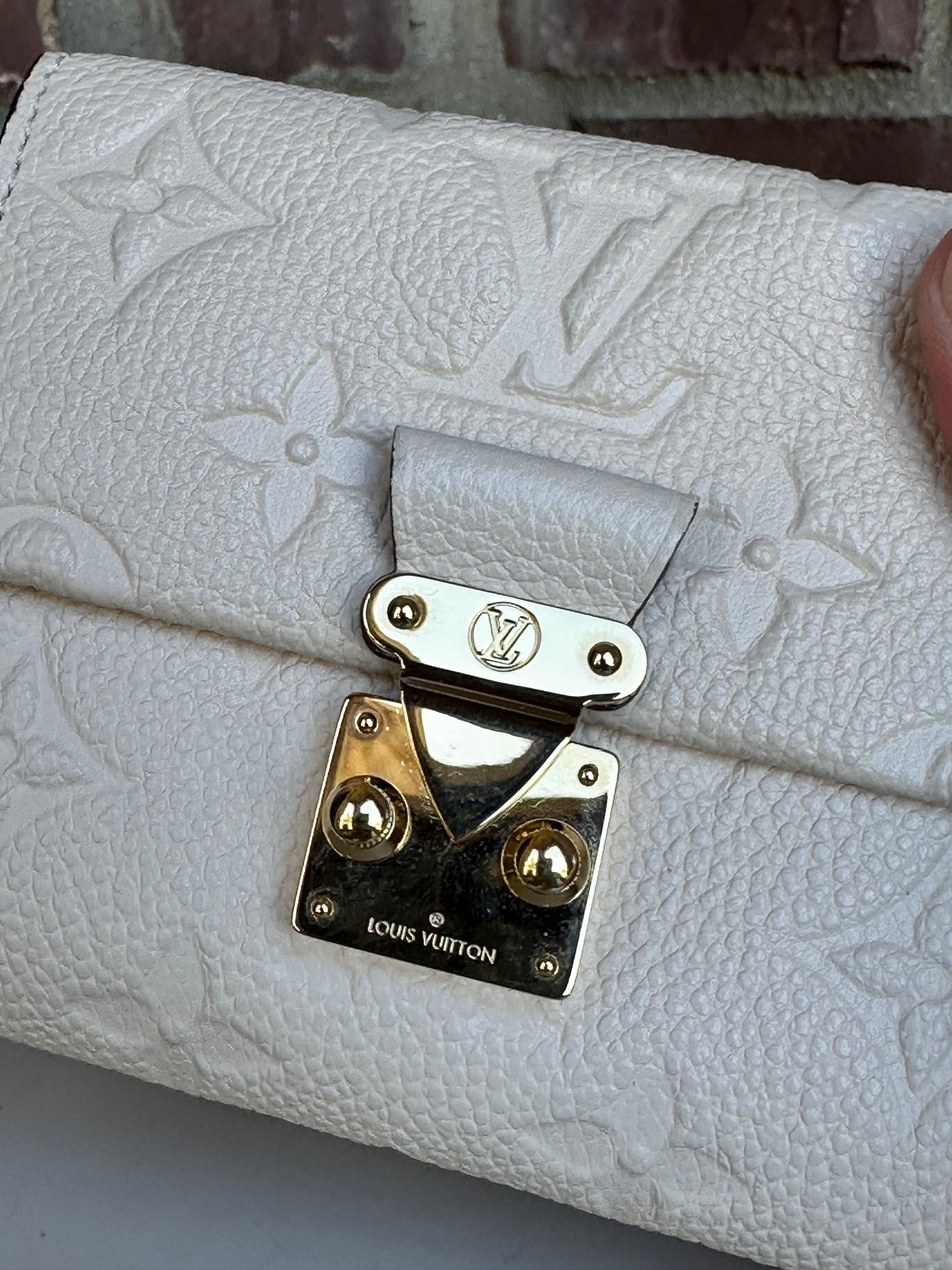 Louis Vuitton Metis Wallet Empreinte Leather Compact 89345