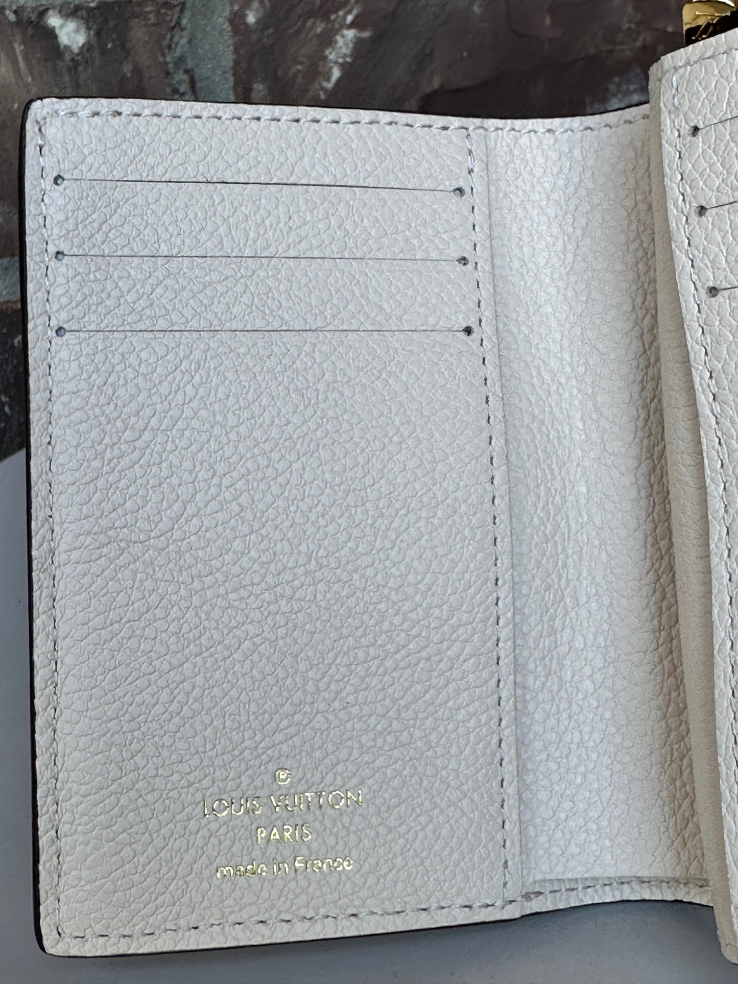 Louis Vuitton Metis Wallet Empreinte Leather Compact 89345