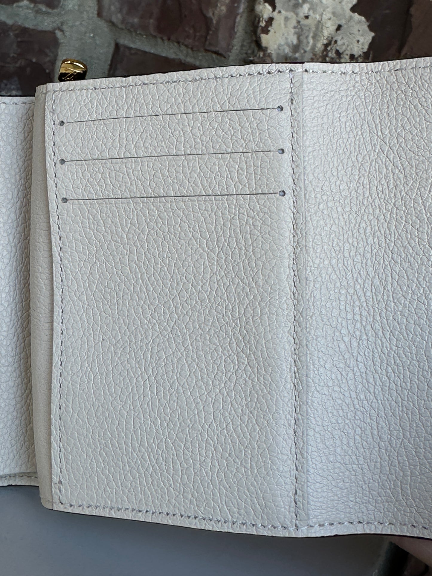 Louis Vuitton Metis Wallet Empreinte Leather Compact 89345