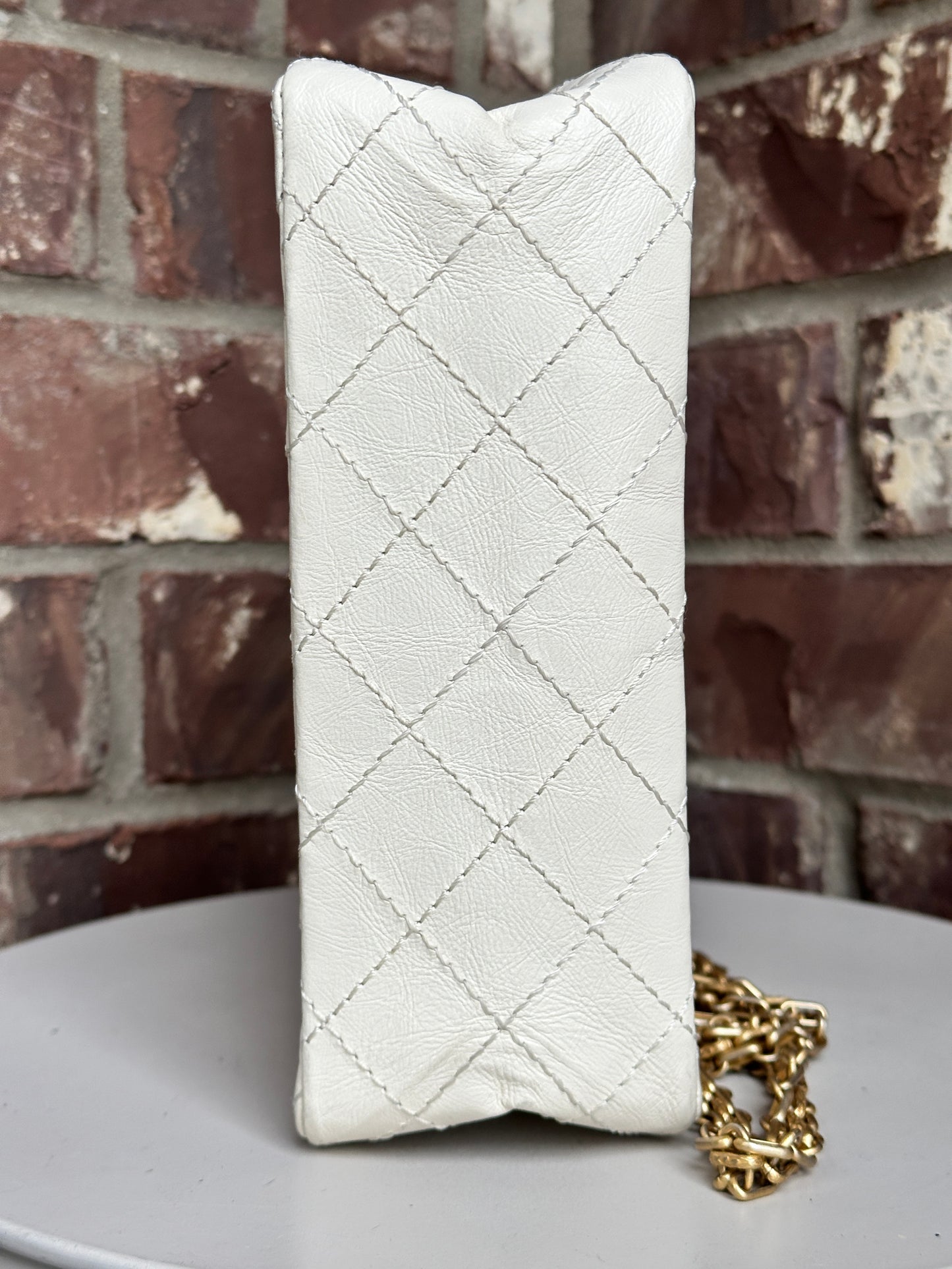 Chanel Reissue 2.55 Flap Bag Quilted Aged Calfskin Mini 80043