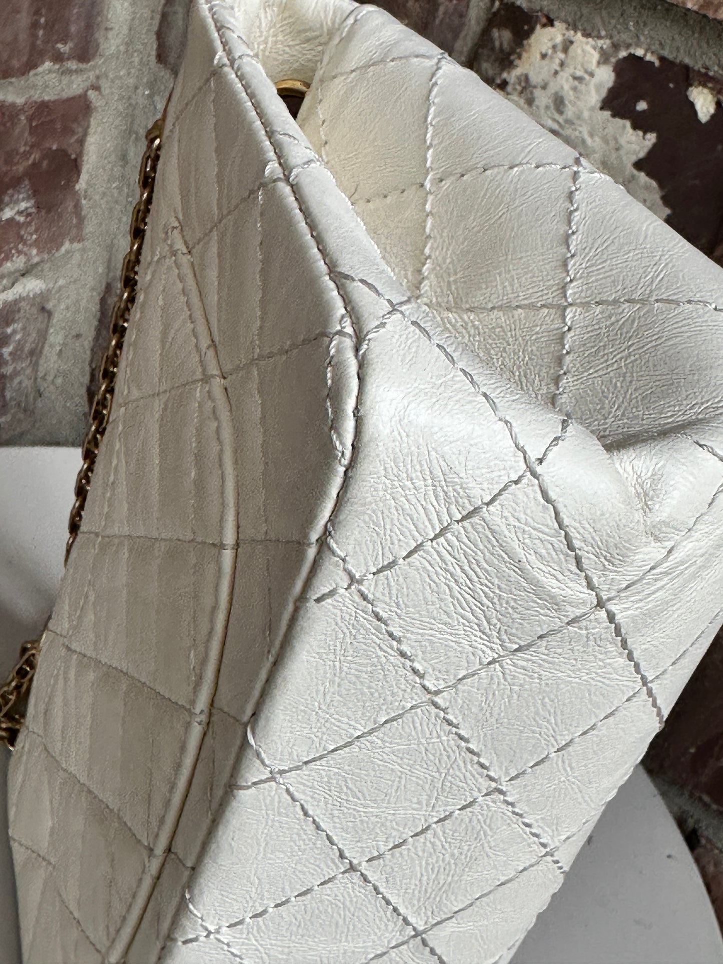 Chanel Reissue 2.55 Flap Bag Quilted Aged Calfskin Mini 80043