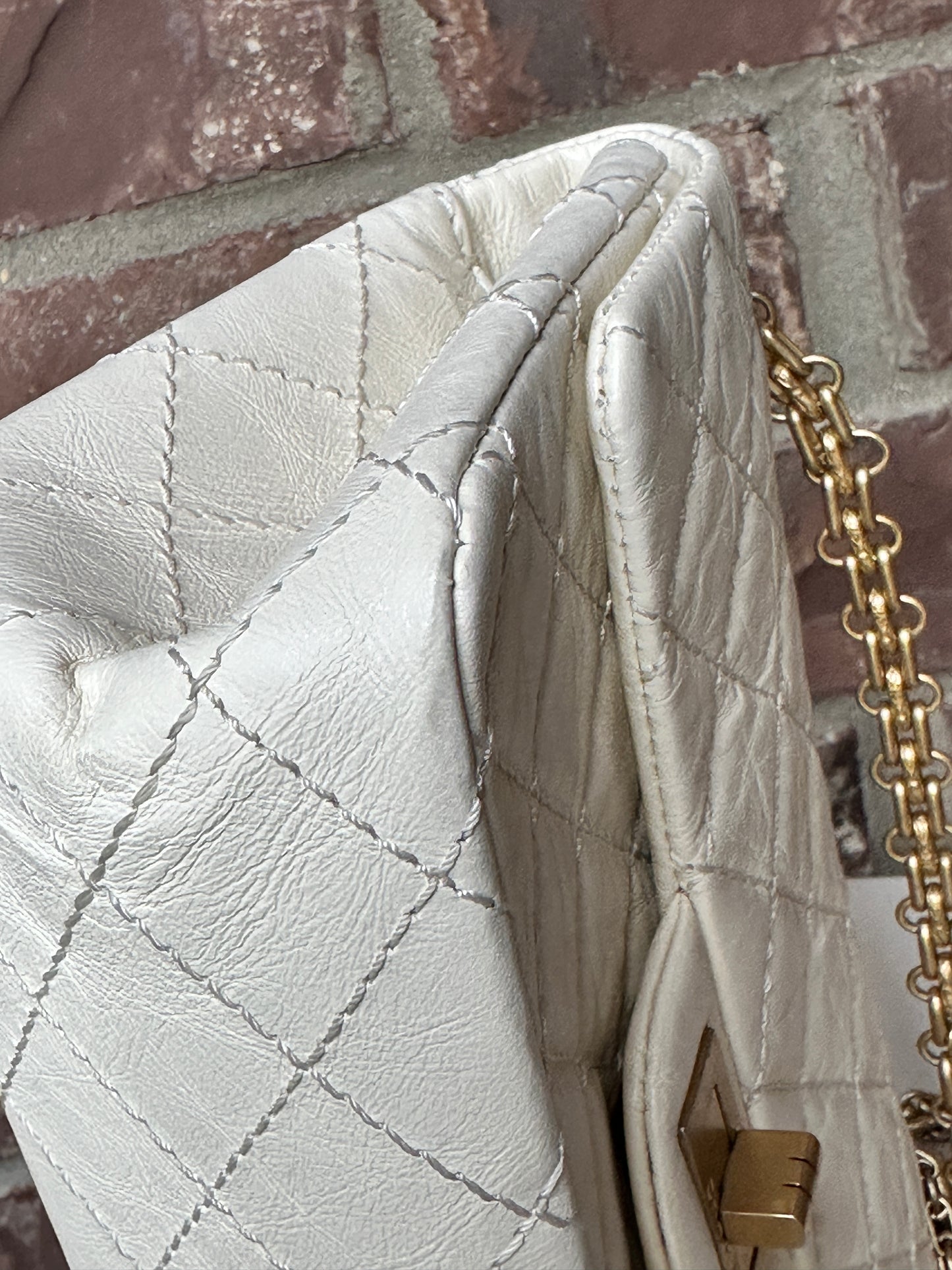 Chanel Reissue 2.55 Flap Bag Quilted Aged Calfskin Mini 80043