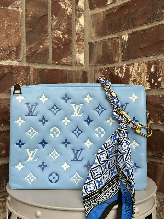 Louis Vuitton Coussin Bag By The Pool Monogram Embossed Lambskin PM 79002