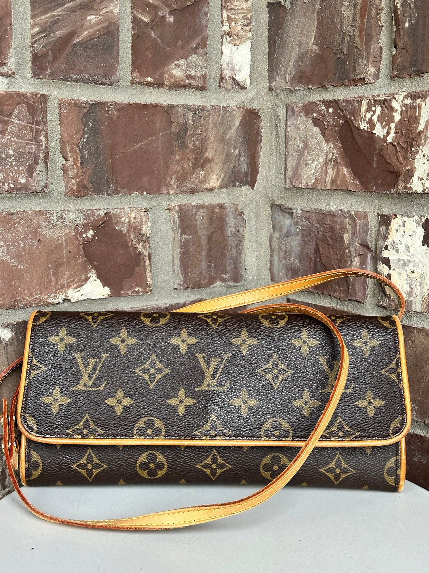 Louis Vuitton Twin Handbag Monogram Canvas GM 32215