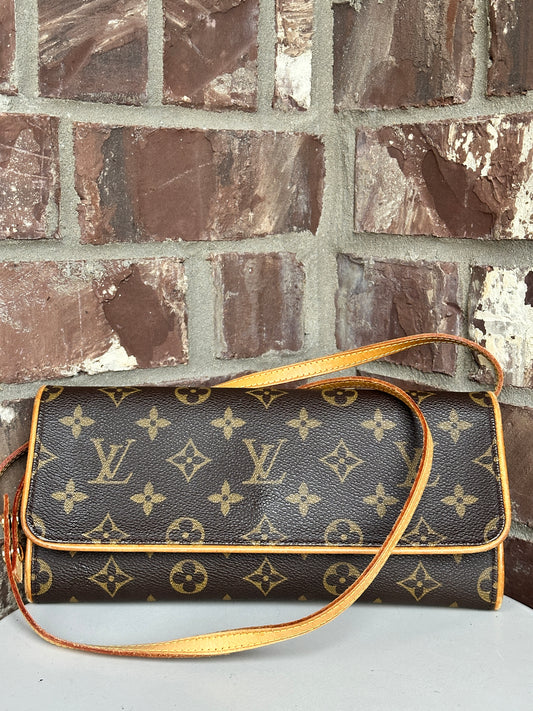 Louis Vuitton Twin Handbag Monogram Canvas GM 32215