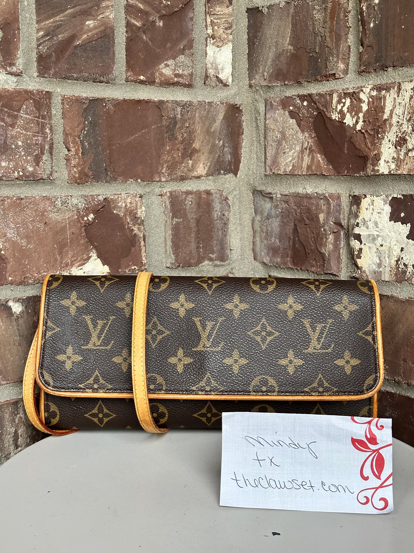 Louis Vuitton Twin Handbag Monogram Canvas GM 32215