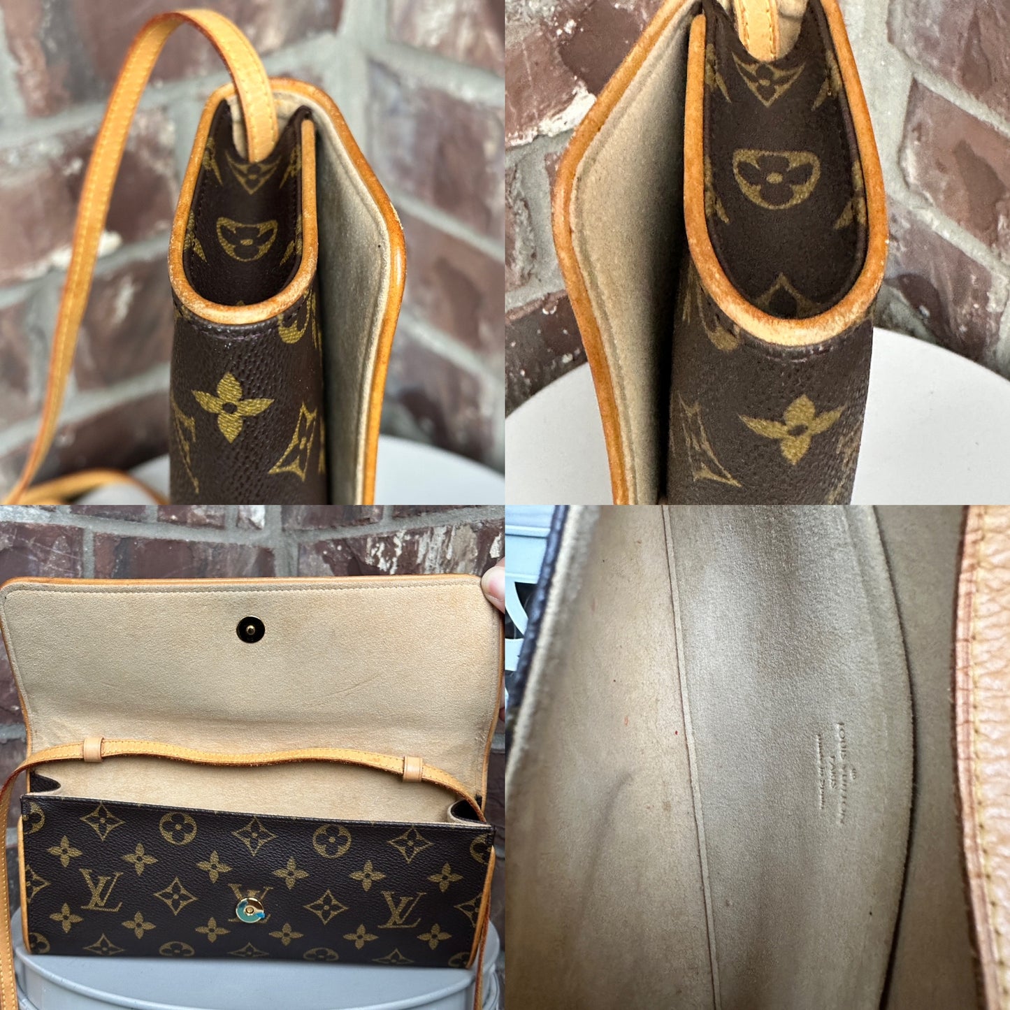 Louis Vuitton Twin Handbag Monogram Canvas GM 32215