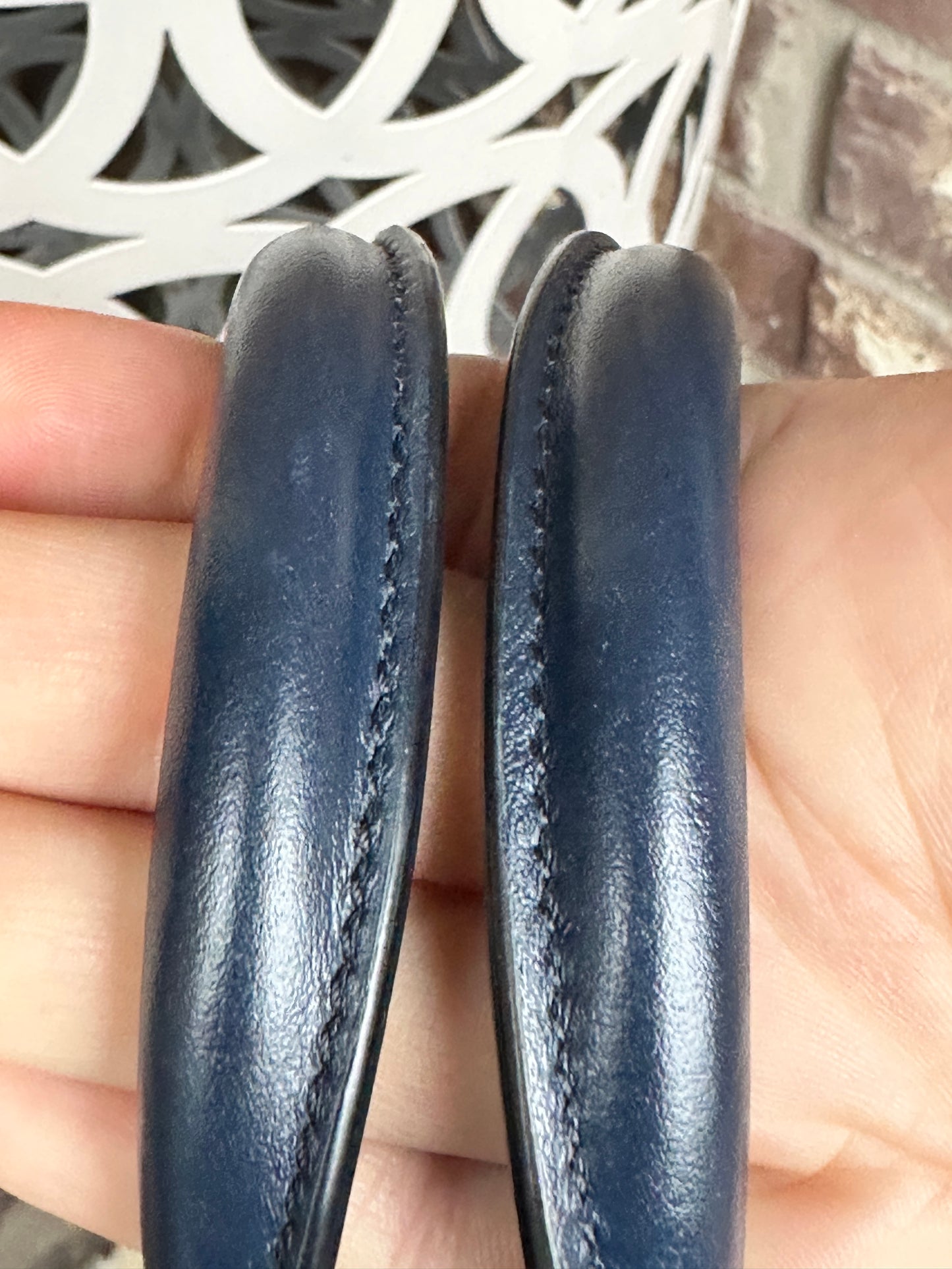 Celine Cabas de France Tote Canvas with Leather Small 43681