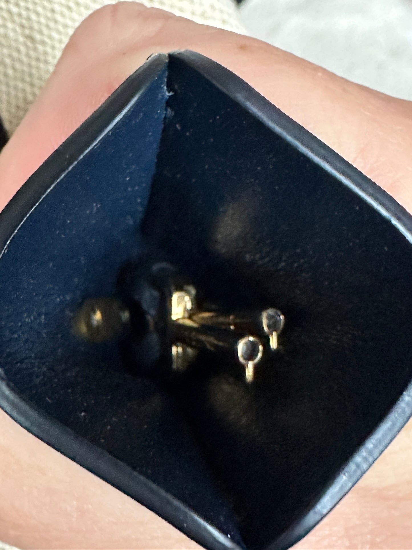 Celine Cabas de France Tote Canvas with Leather Small 43681