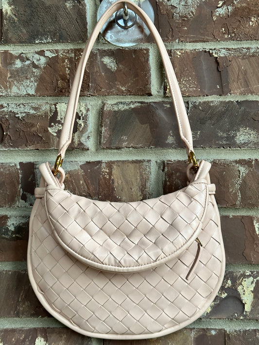 Bottega Veneta Gemelli Shoulder Bag Intrecciato Leather Small 49124